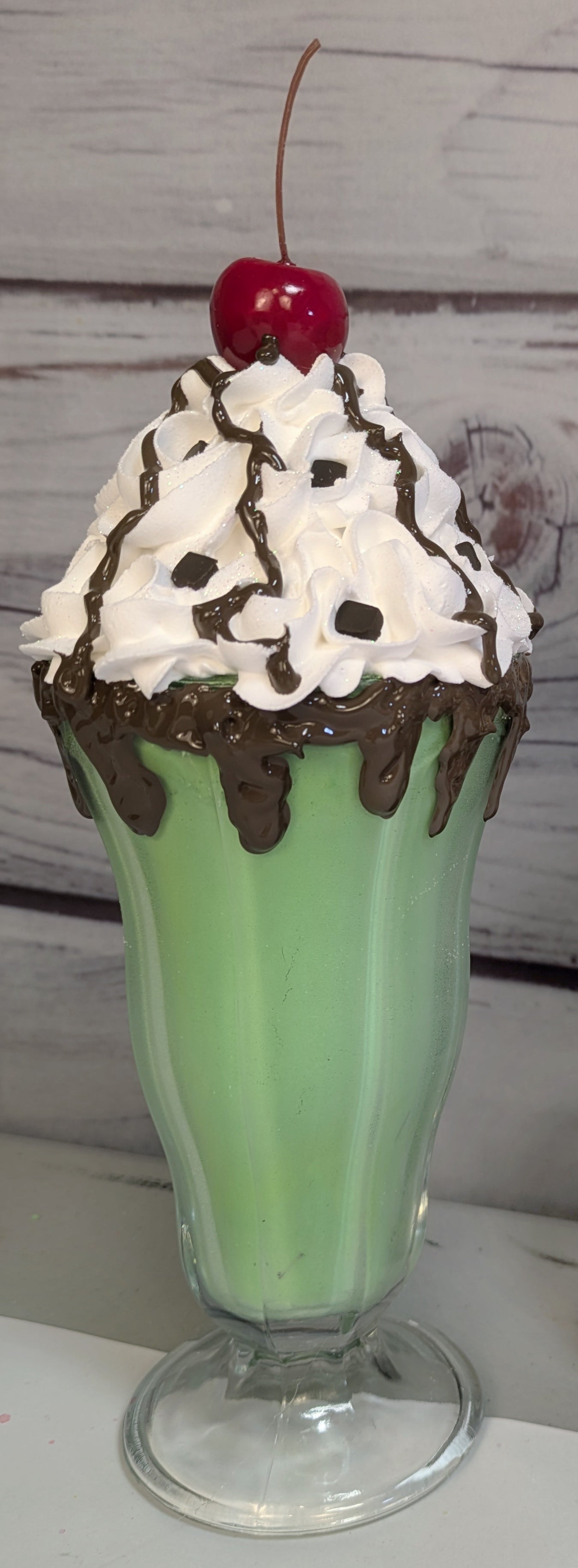 Mint Chocolate Chip Milkshake