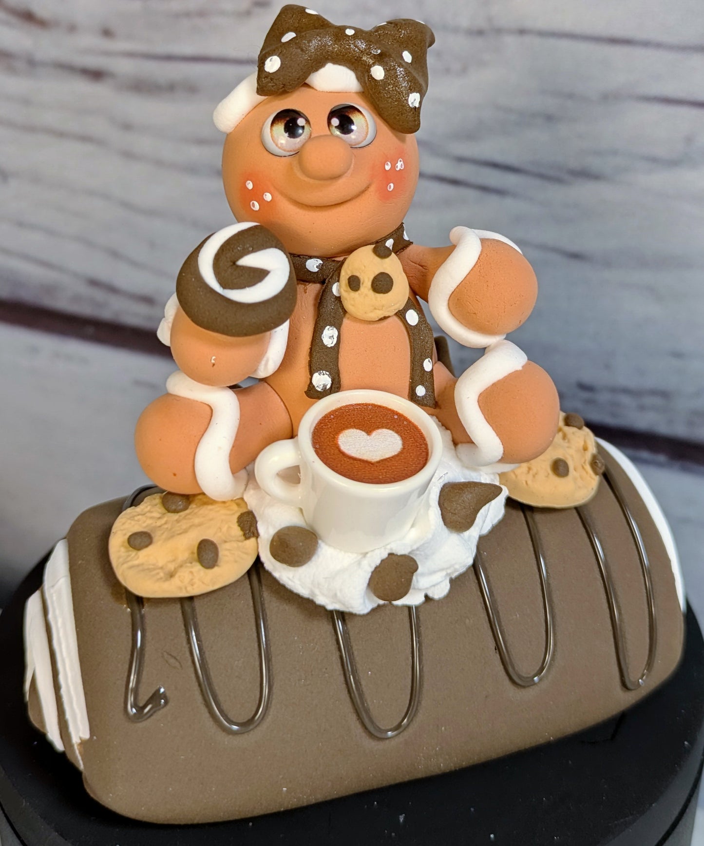 Gingerbread Swiss Cake Roll