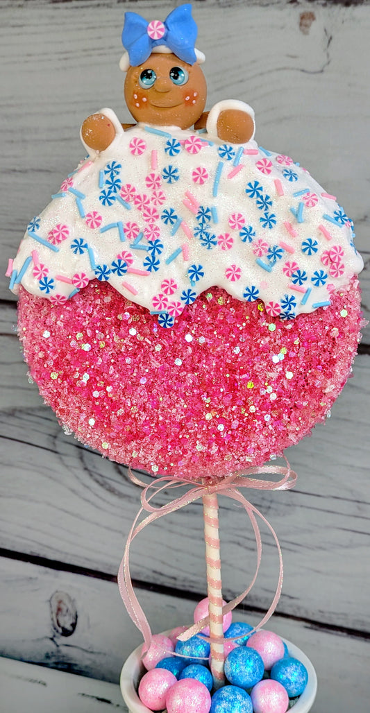 Gingerbread Pink Lollipop