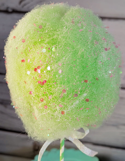 Green Cotton Candy