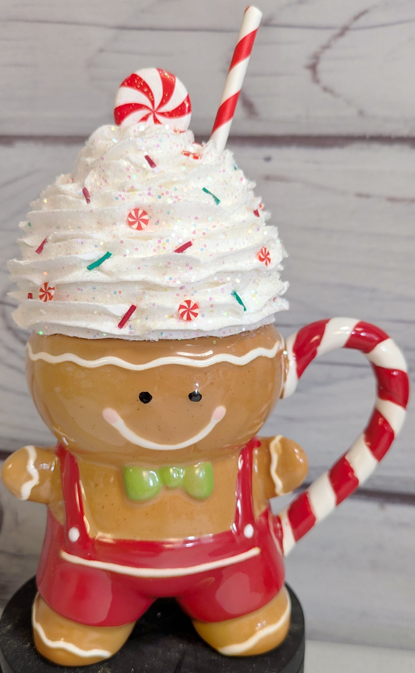 Gingerbread Mug With Faux Whip Cream