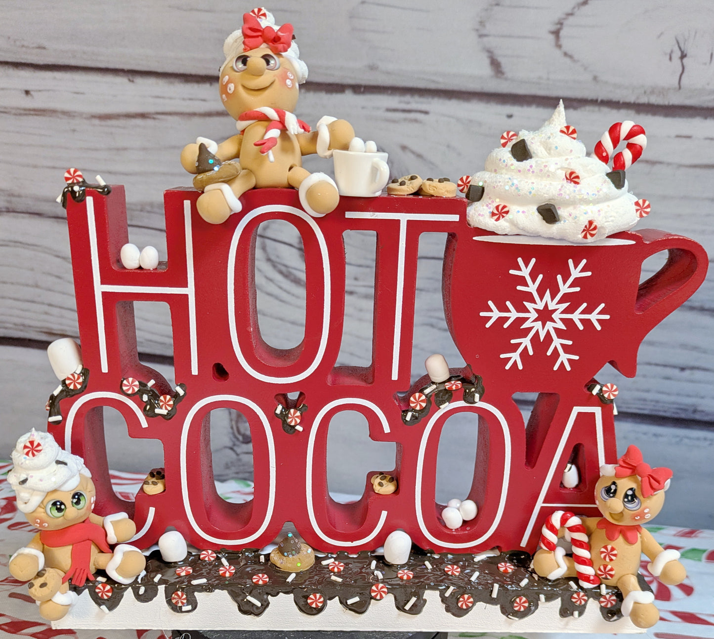 Gingerbread Hot Cocoa Sign