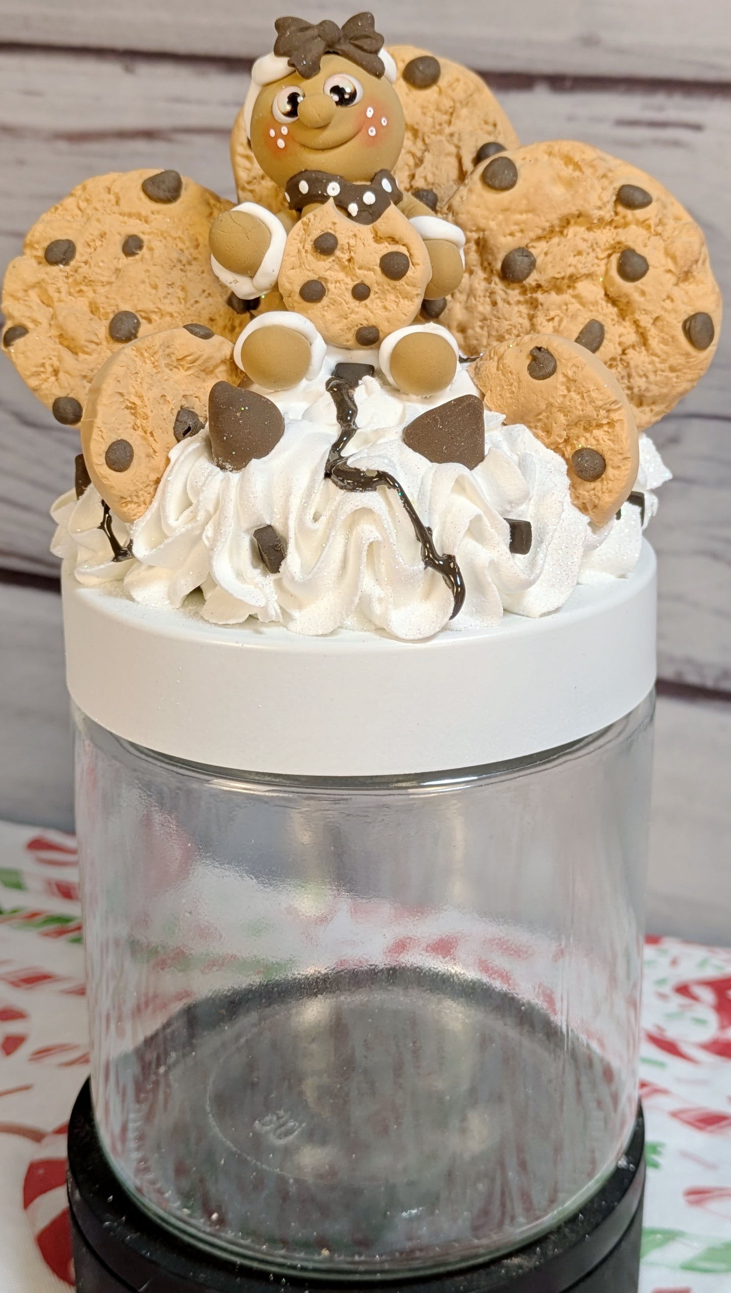Gingerbread Chocolate Chip Cookie Jar
